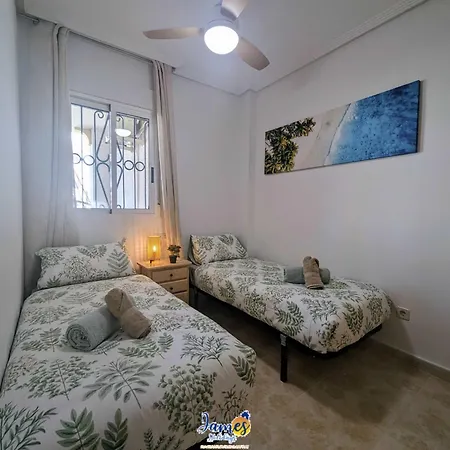 Traditional Ground Floor In Punta Prima R537 Apartment