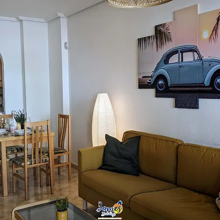 Traditional Ground Floor In Punta Prima R537 Apartment *
